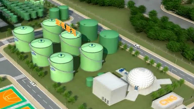 三維流程-朗坤餐廚垃圾